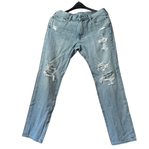 ABERCROMBIE & FITCH Men’s Langdon Slim Jeans 34x32 - Picture 1 of 3